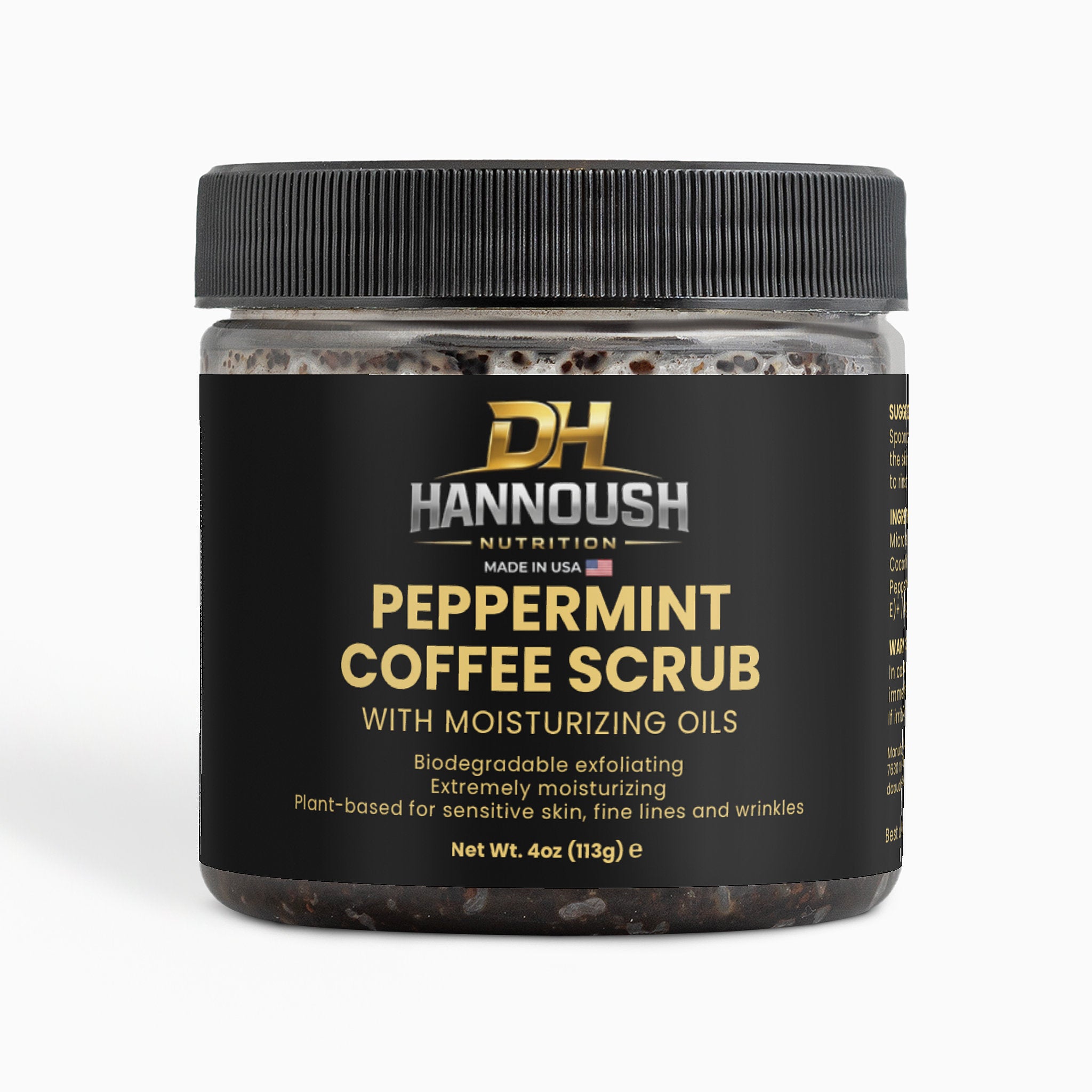 Peppermint Coffee Scrub