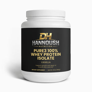 Pure3 100% Whey Protein Isolate (Vanilla)